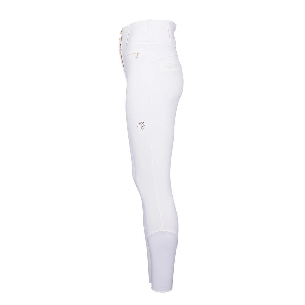 Holland Cooper Premium High Rise Breeches - White