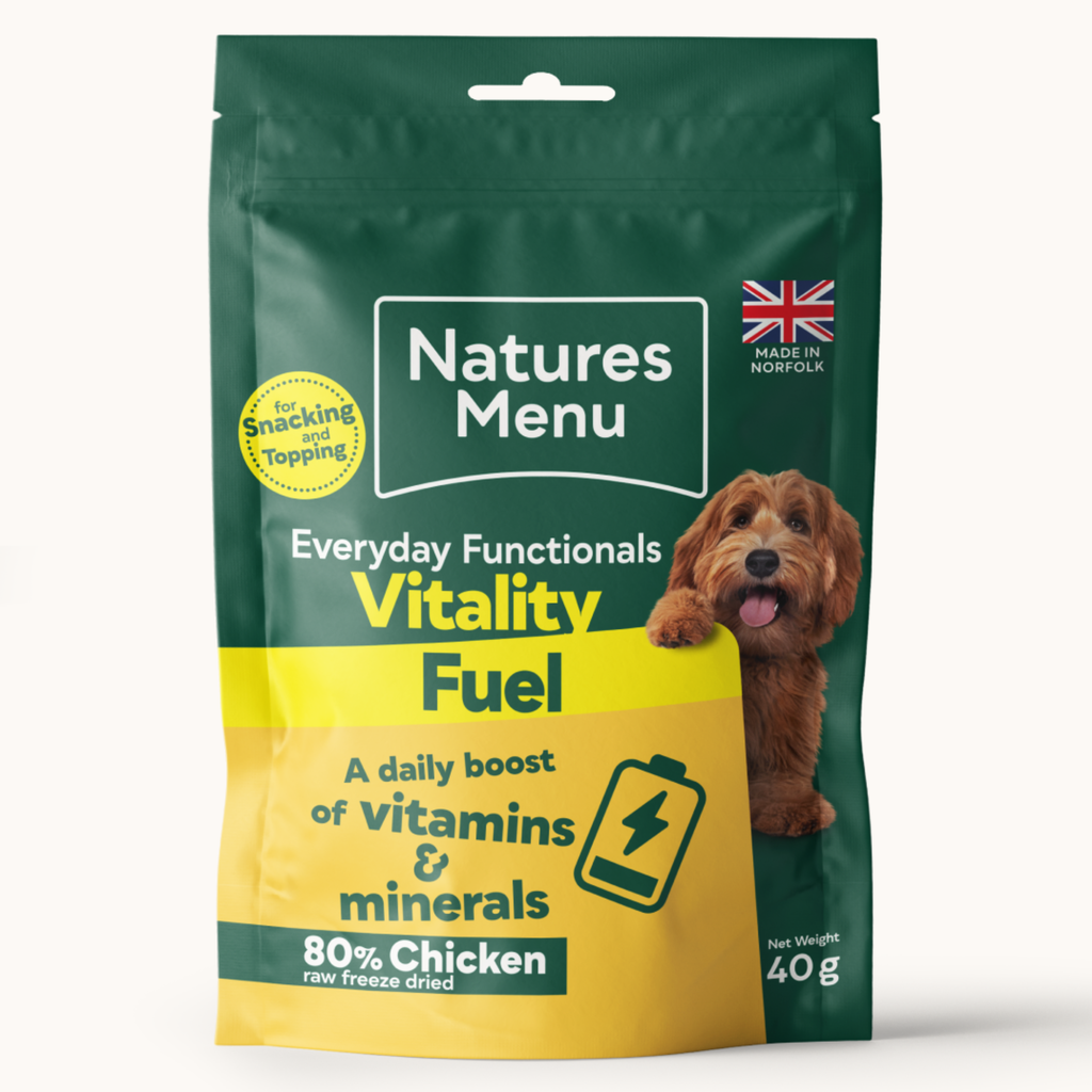 Natures Menu Freeze Dried Functional Chicken Treats for Vitality - 40g