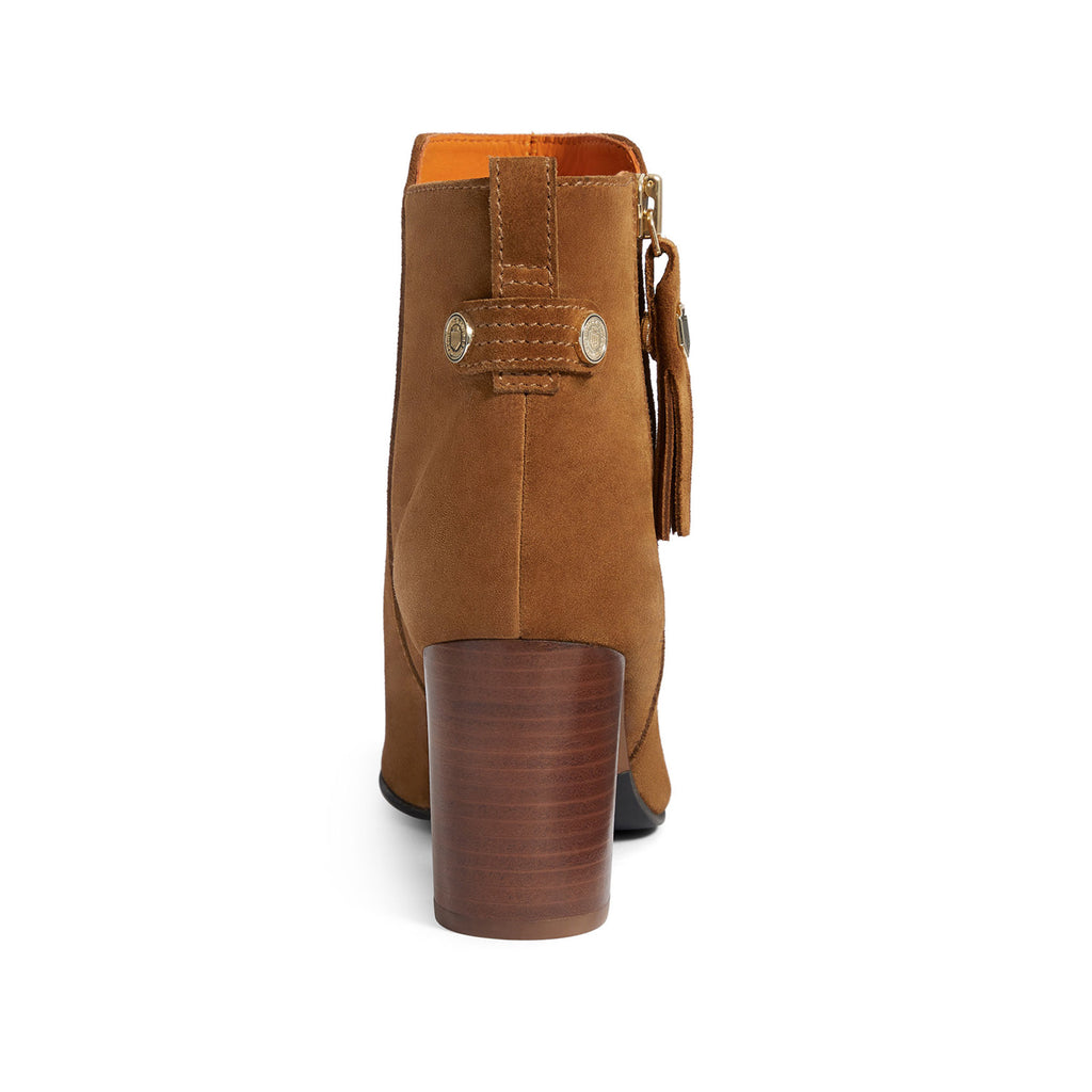 Fairfax and Favor Oakham Suede Tan Ankle Boot - Tan Suede