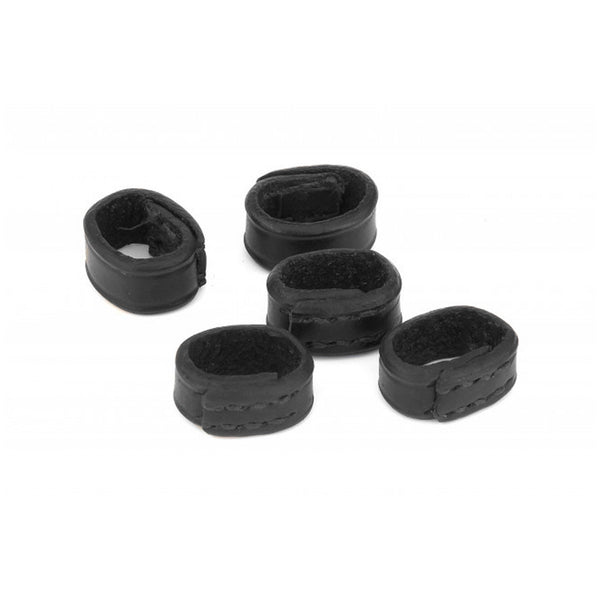 EcoRider Leather Keepers - Black