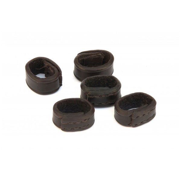 EcoRider Leather Keepers - Brown