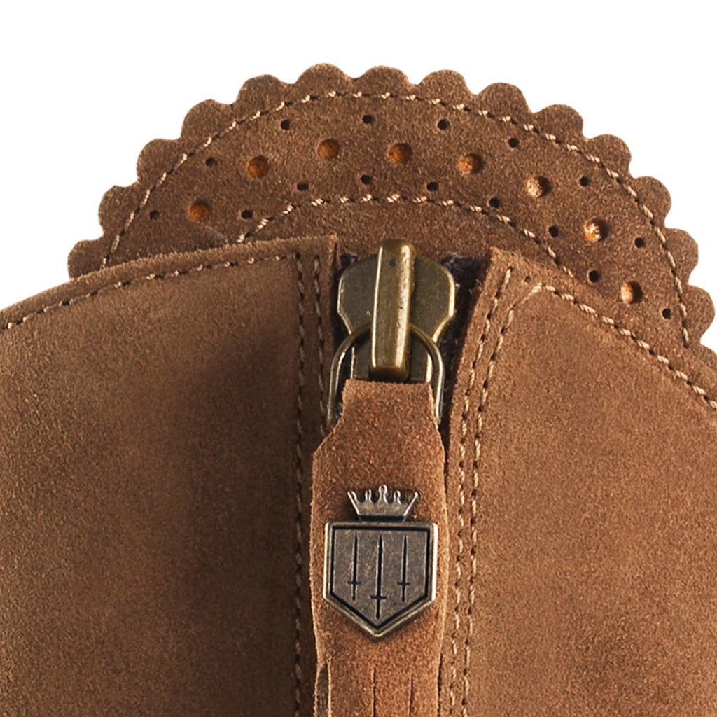 Fairfax and Favor Heeled Regina Boots - Tan