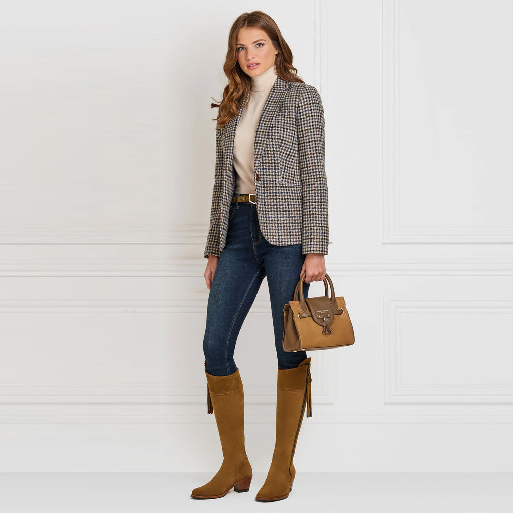 Fairfax and Favor Heeled Regina Boots - Tan