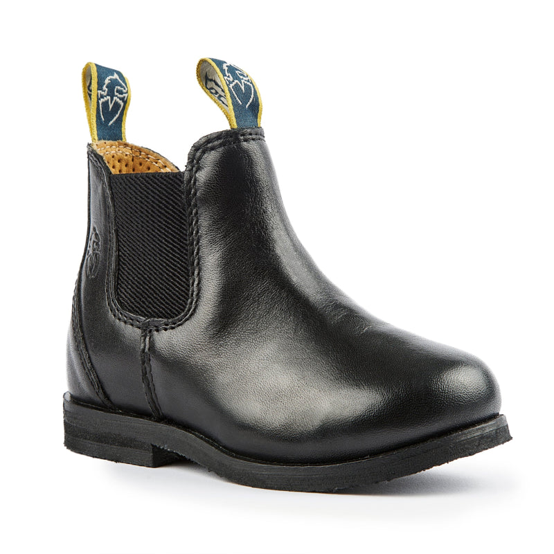 Moretta Fiora Child Jodhpur Boots - Black