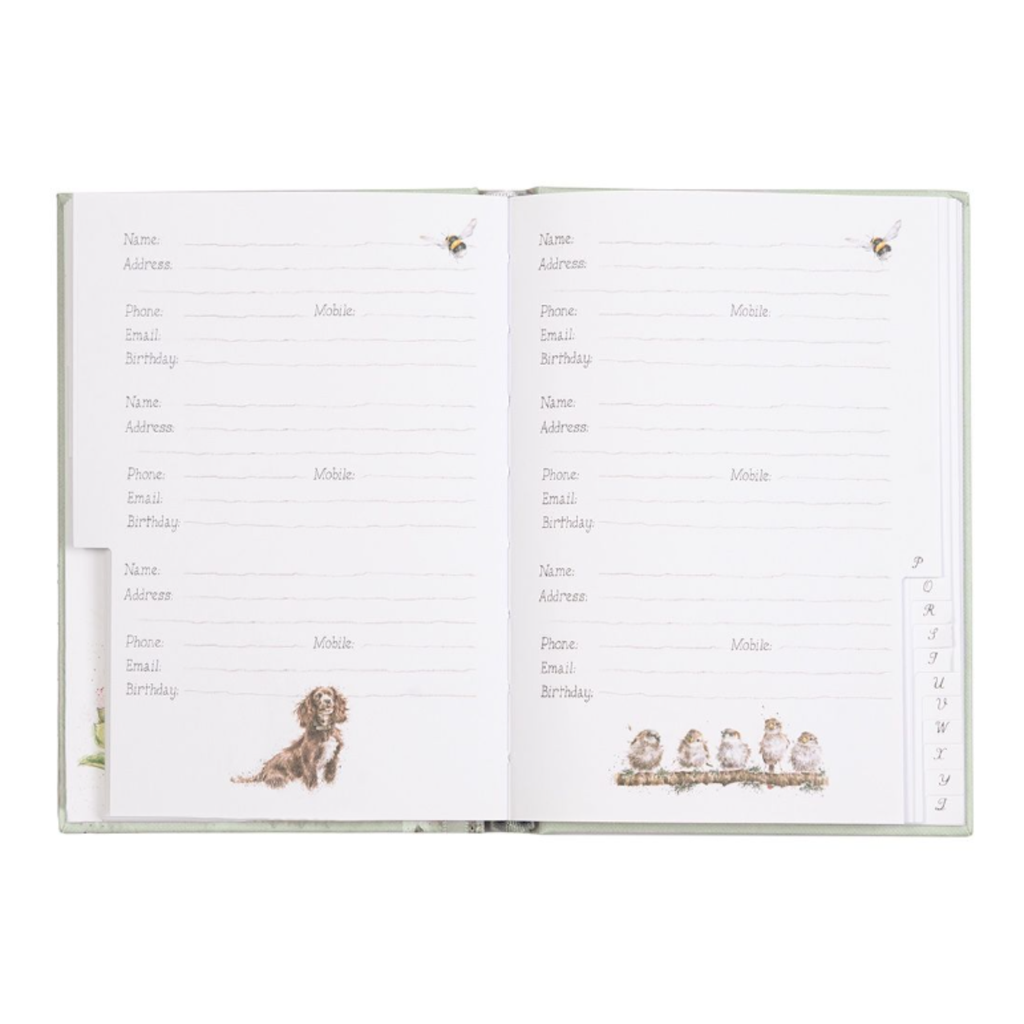Wrendale Address Book - The Flower Pot