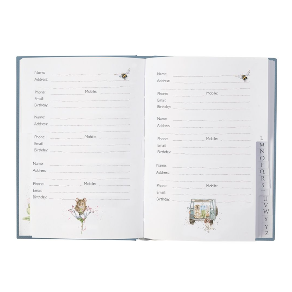 Wrendale Address Book - The Highlander