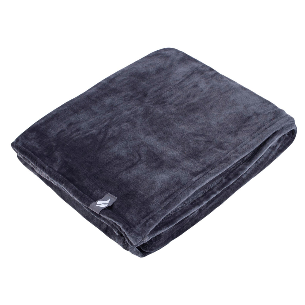 Heat Holders Snuggle Up Blanket - Antique Silver