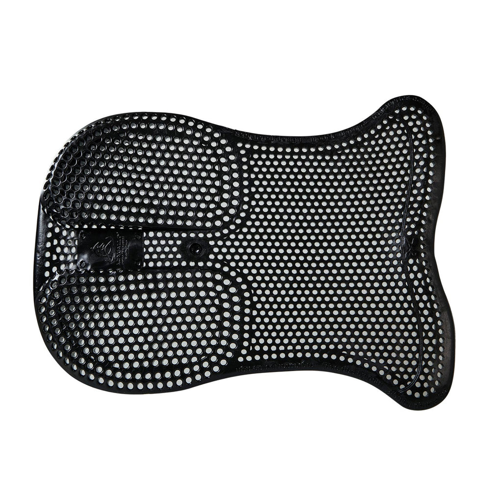 Acavallo Classic Gel Non Slip Rear Riser - Black