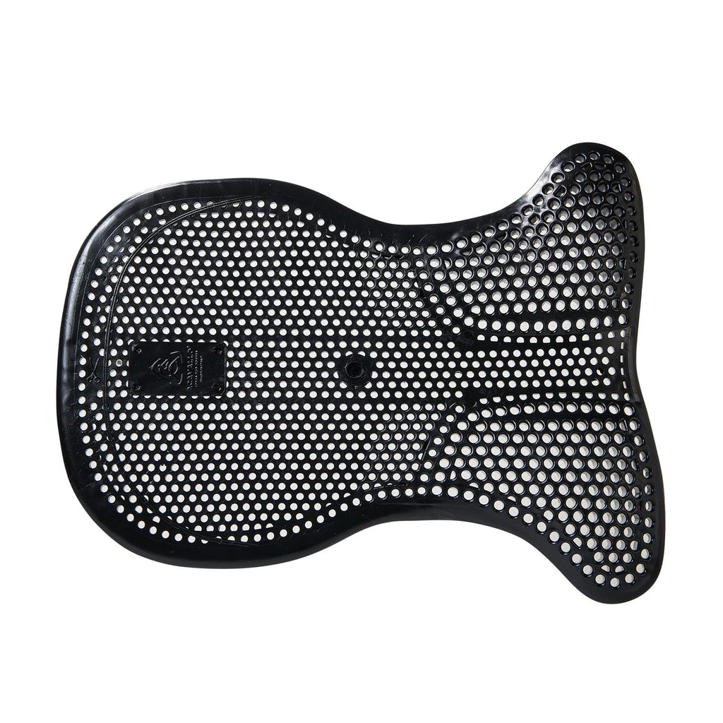 Acavallo Classic Gel Non Slip Full Front Riser - Black