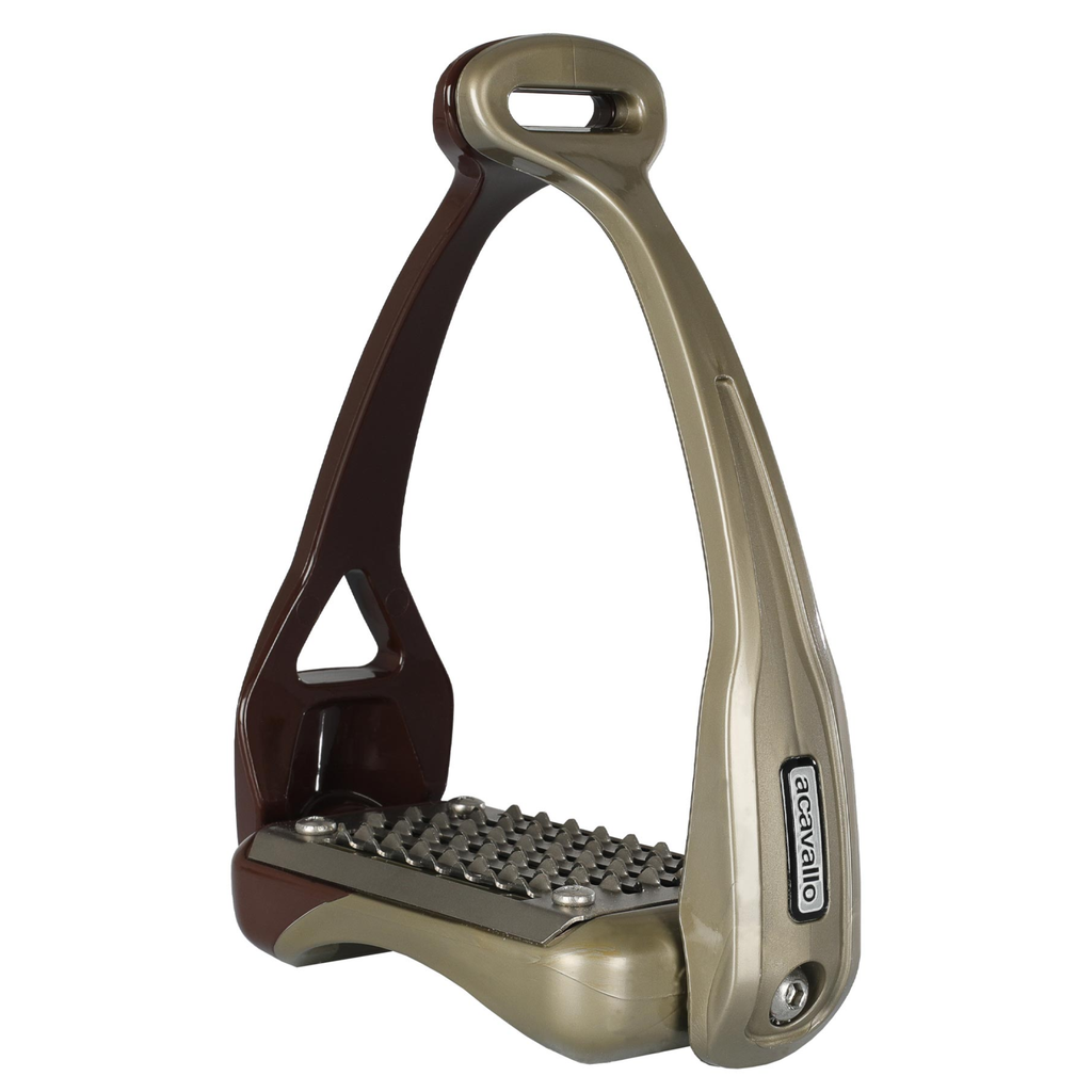 Acavallo Opera Stirrups - Brown