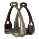 Acavallo Opera Stirrups - Brown
