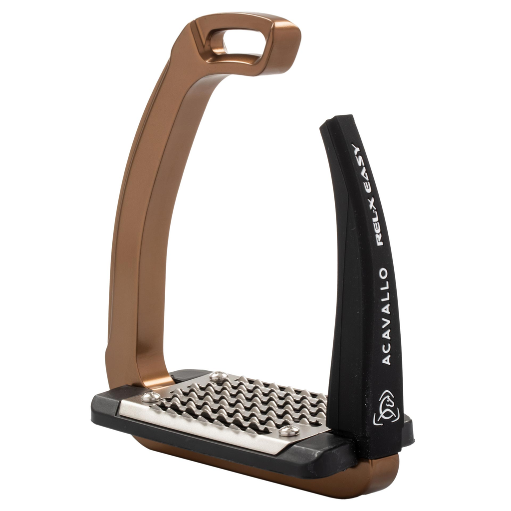 Acavallo Rel-X Easy Stirrups - Bronze
