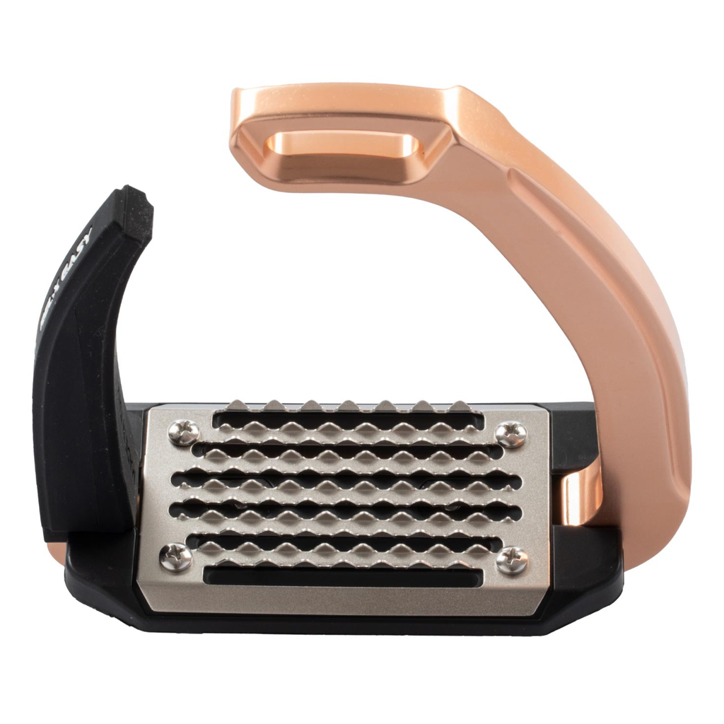 Acavallo Rel-X Easy Stirrups - Rose Gold