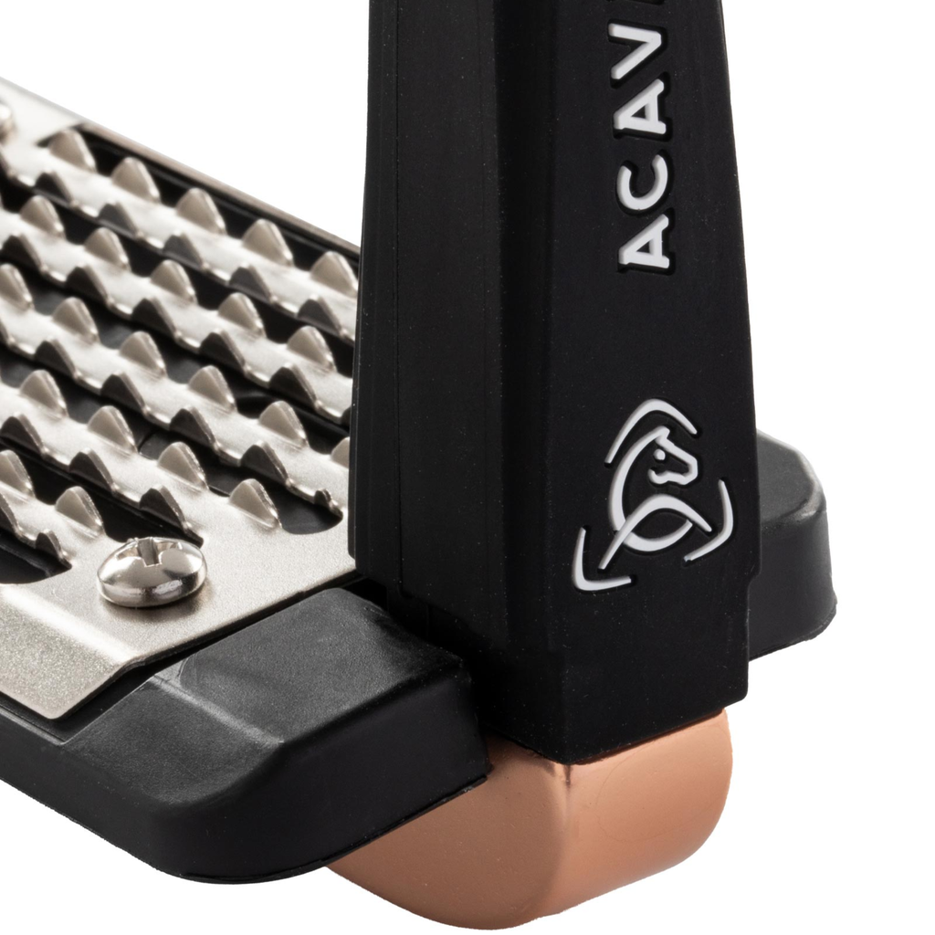 Acavallo Rel-X Easy Stirrups - Rose Gold