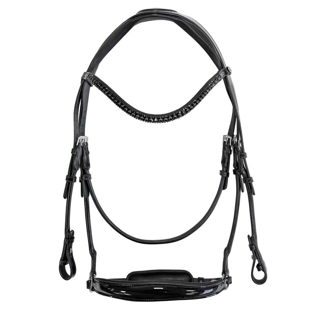 Acavallo Hannover Dressage Bridle - Black