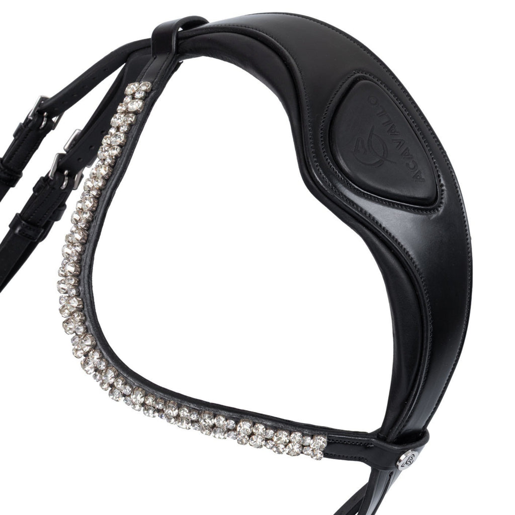 Acavallo Lux Dressage Bridle - Black