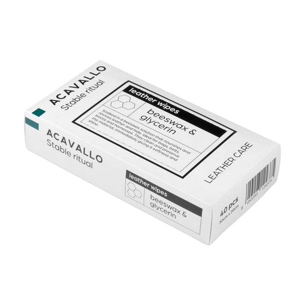 Acavallo Beeswax Leather Wipes