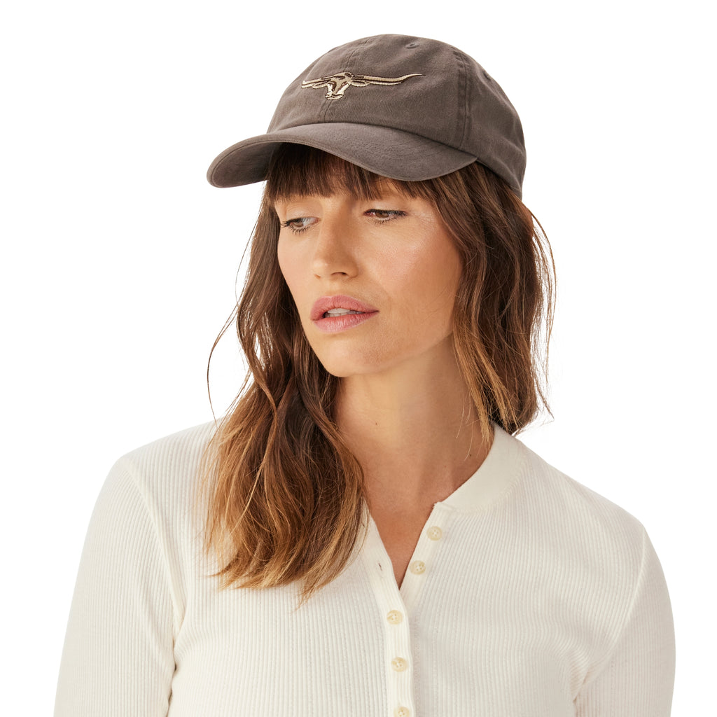 R.M.Williams Longhorn Twill Cap - Silt