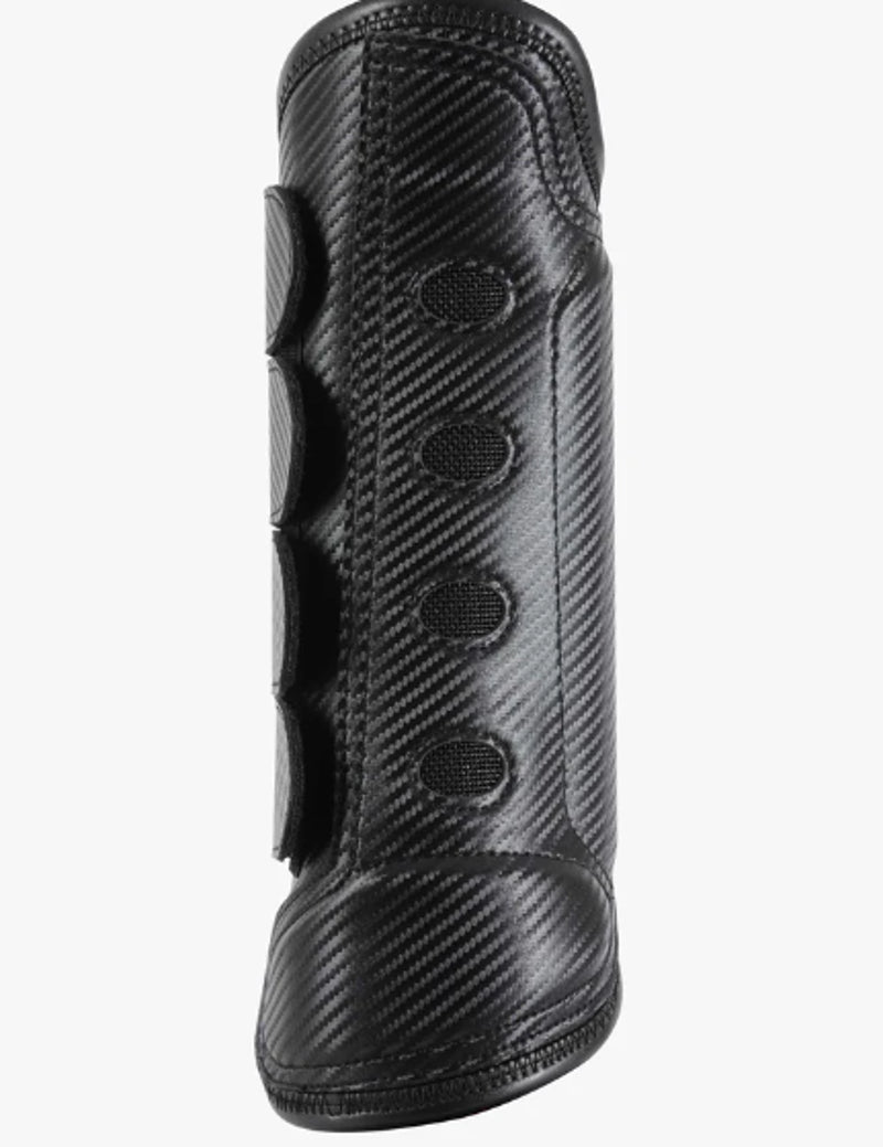 Premier Equine Carbon Tech Air Cooled Eventing Boot - Hind - Black