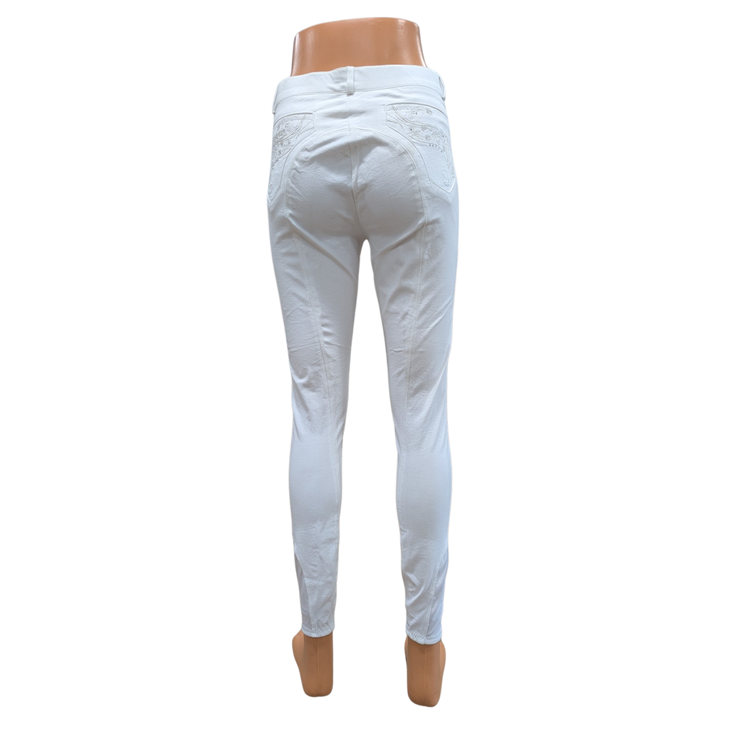 John Whitaker Ladies Eldwick Breech - White