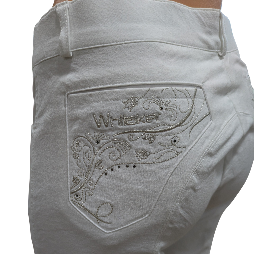 John Whitaker Ladies Eldwick Breech - White