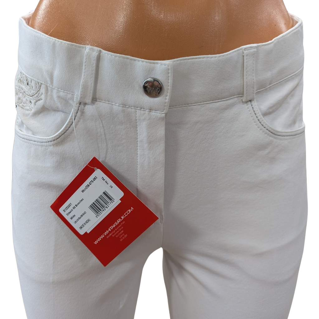 John Whitaker Ladies Eldwick Breech - White