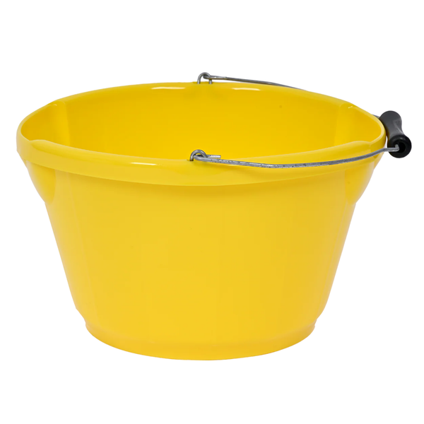 Red Gorilla Shallow Bucket - Yellow