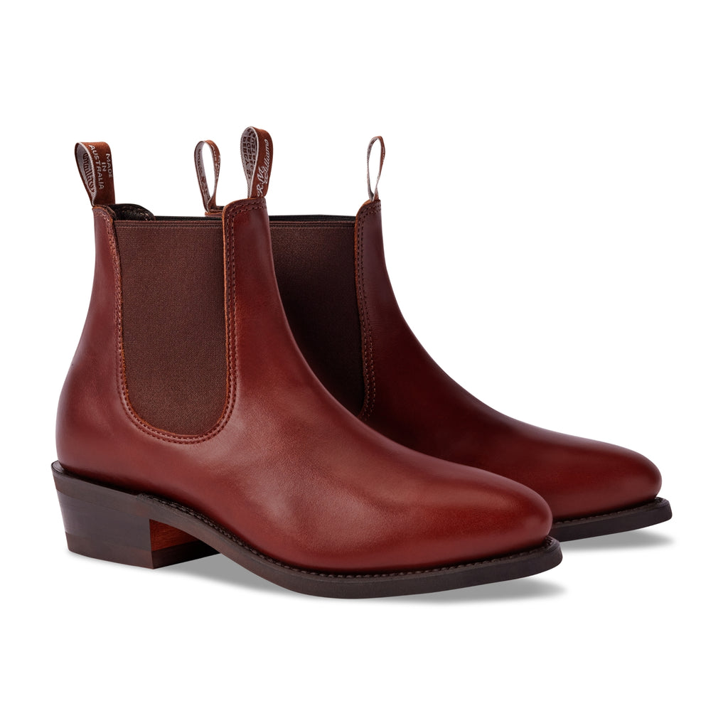 R.M.Williams Comfort Lady Yearling - Mid Brown