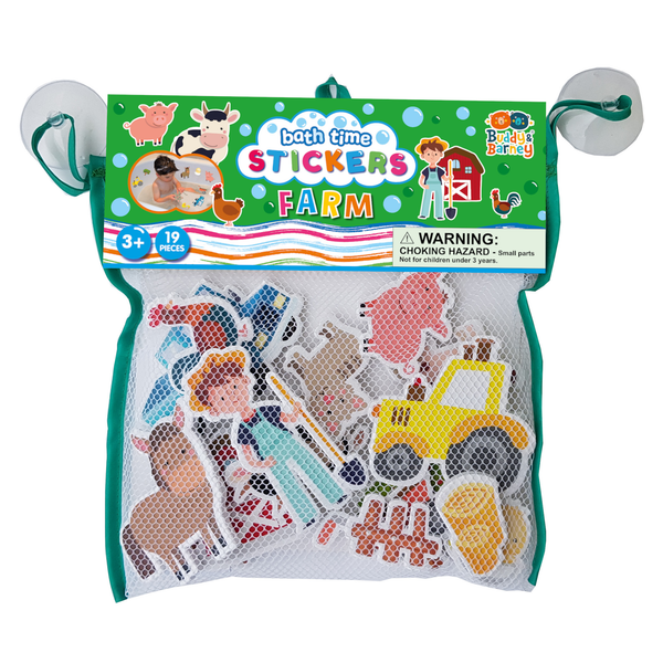 Farm Bath Time Stickers