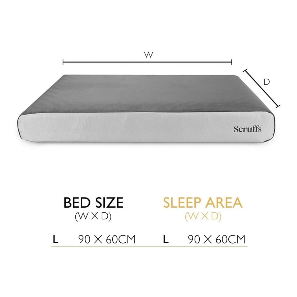 Scruffs ArmourDillo Orthopaedic Dog Bed - Grey