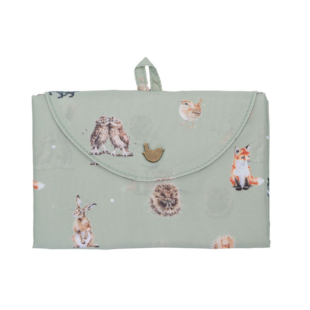 Wrendale Foldable Shopping Bag - Woodlanders