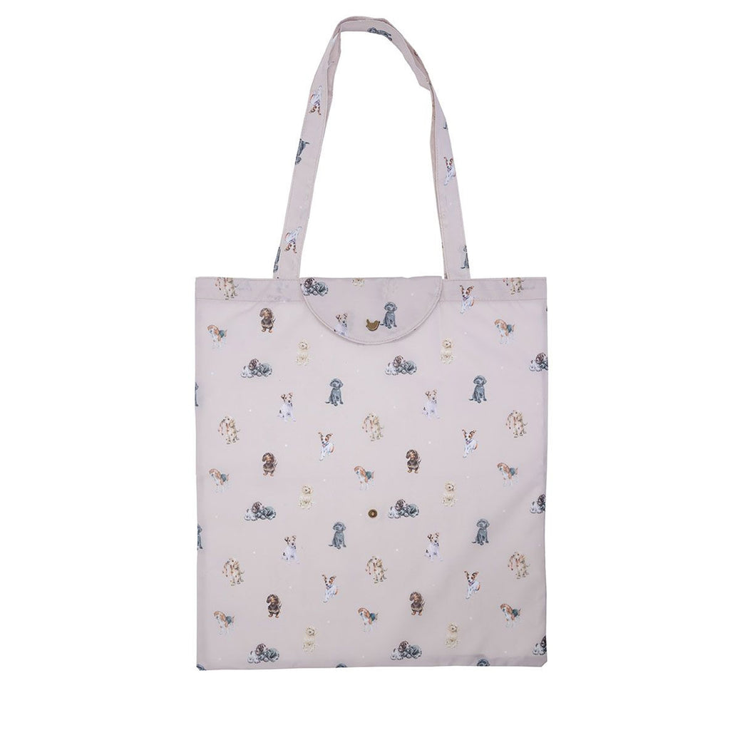 Wrendale Foldable Shopping Bag - Dogs
