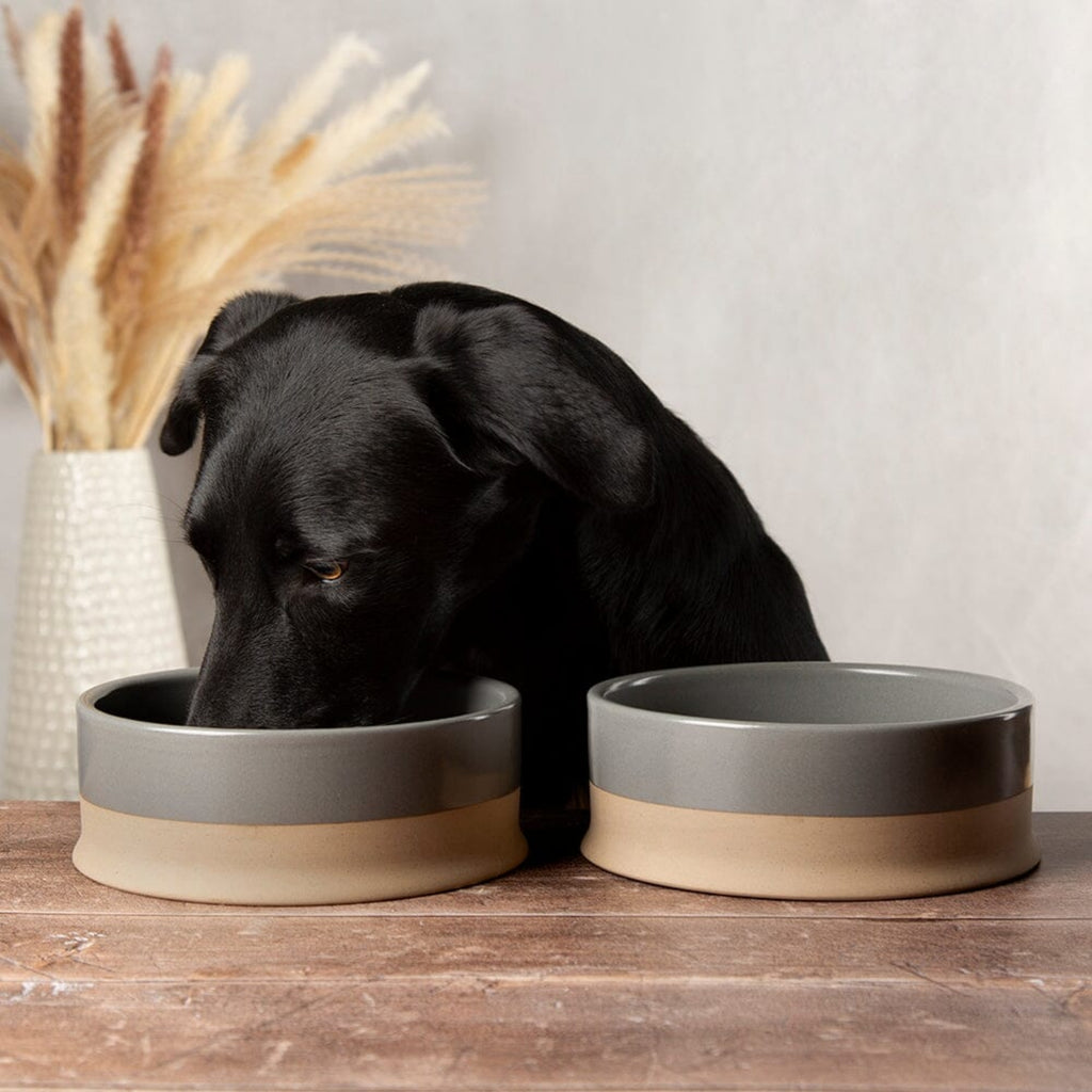 Scruffs Scandi Non Tip Water Bowl Large - Grey