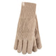 Heat Holders Ladies Tampere Cable Gloves - Oatmeal Melange
