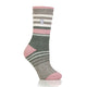 Heat Holers Ladies Cherith Socks - Mid Grey/Sage Green