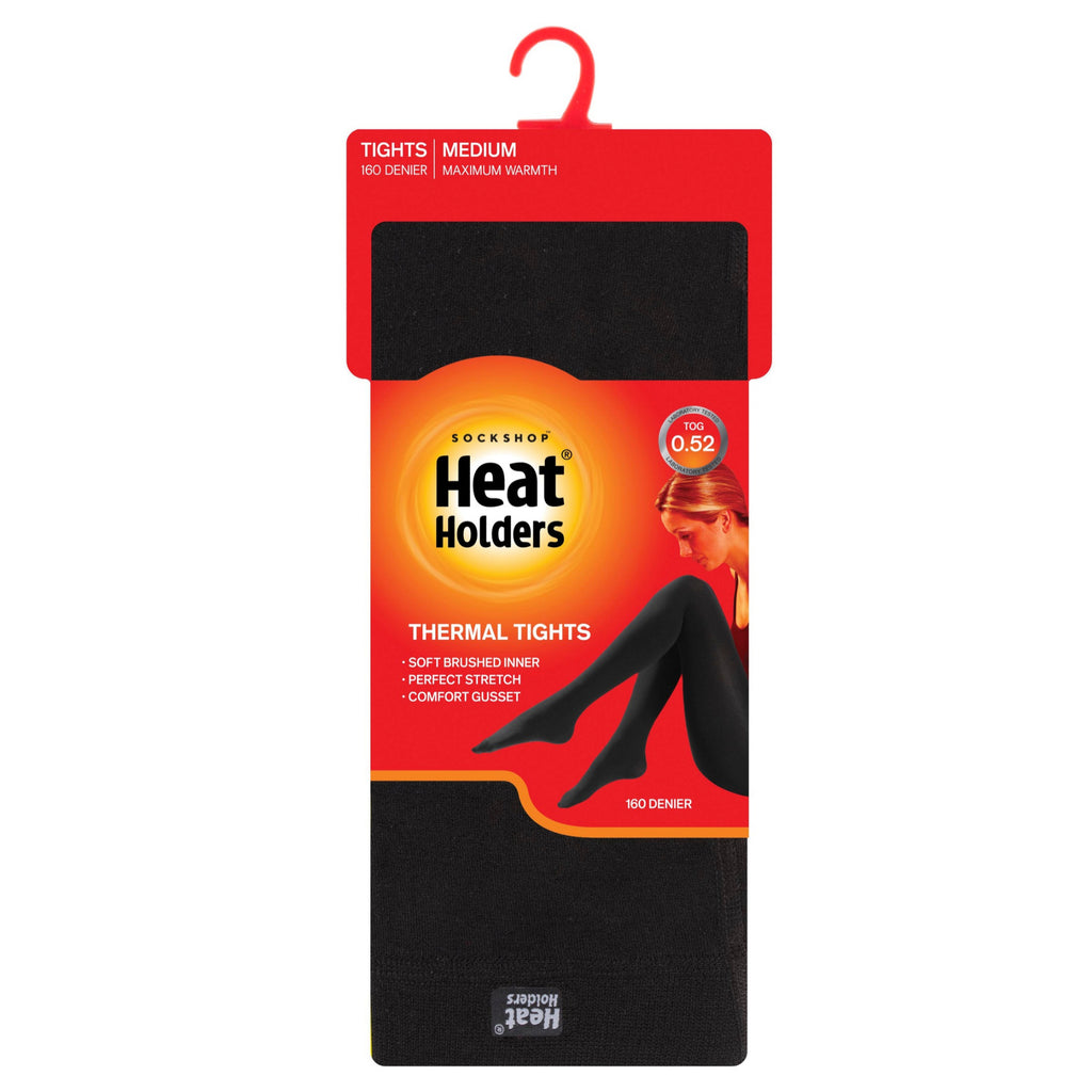 Heat Holders Ladies Thermal Tights - Black