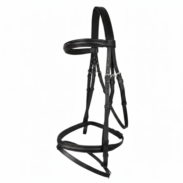 Cameo EasyStride Bridle With Reins - Black