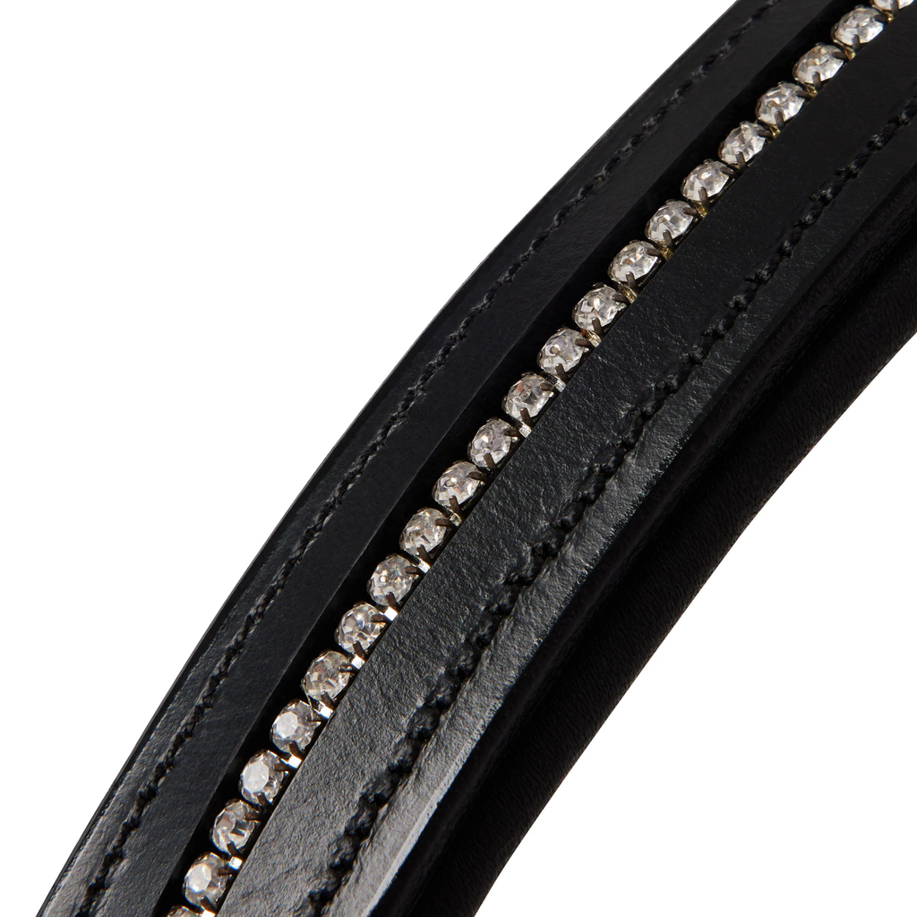 Cameo Competition Leather Headcollar - Black