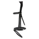 Cameo ComfortPro Flash Bridle with Rubber Grip Reins - Black