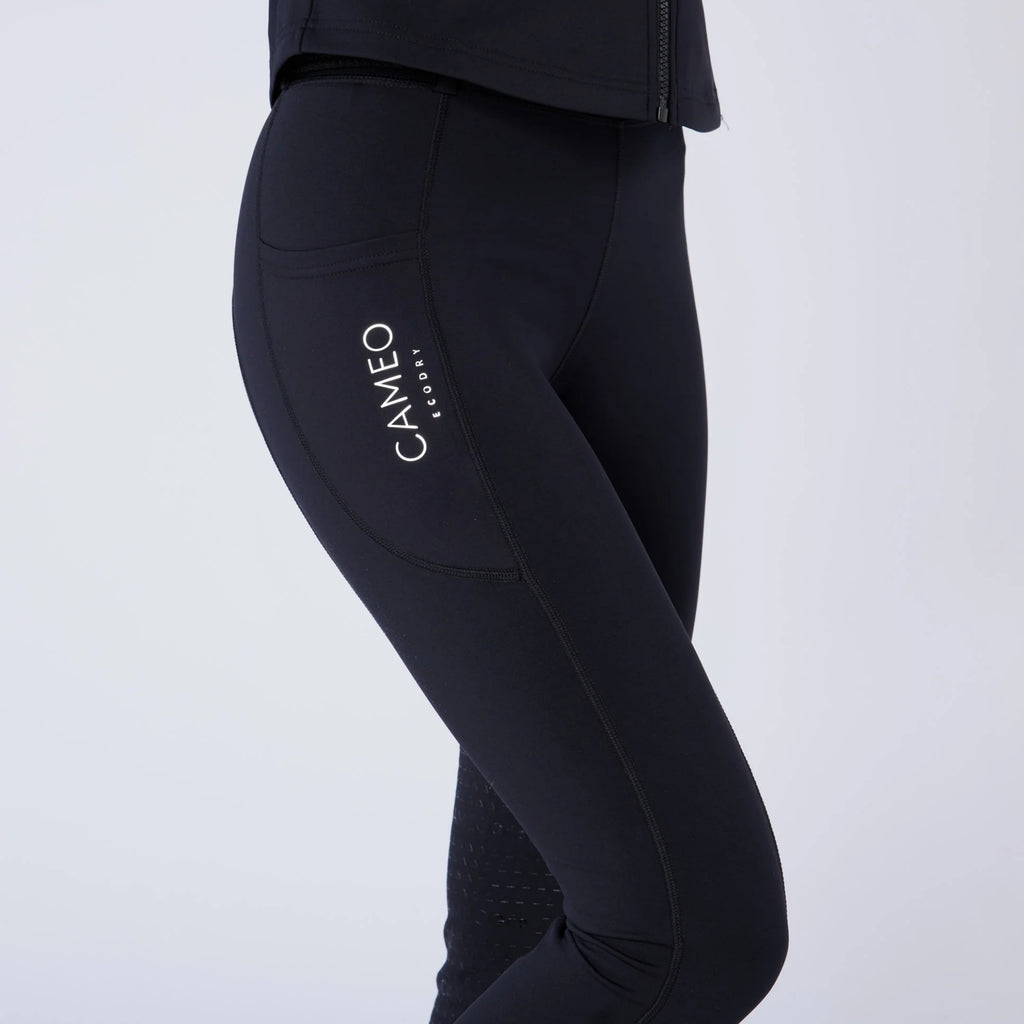 Cameo Ladies ThermoDry Riding Tight - Black