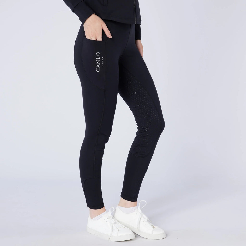 Cameo Ladies ThermoDry Riding Tight - Black