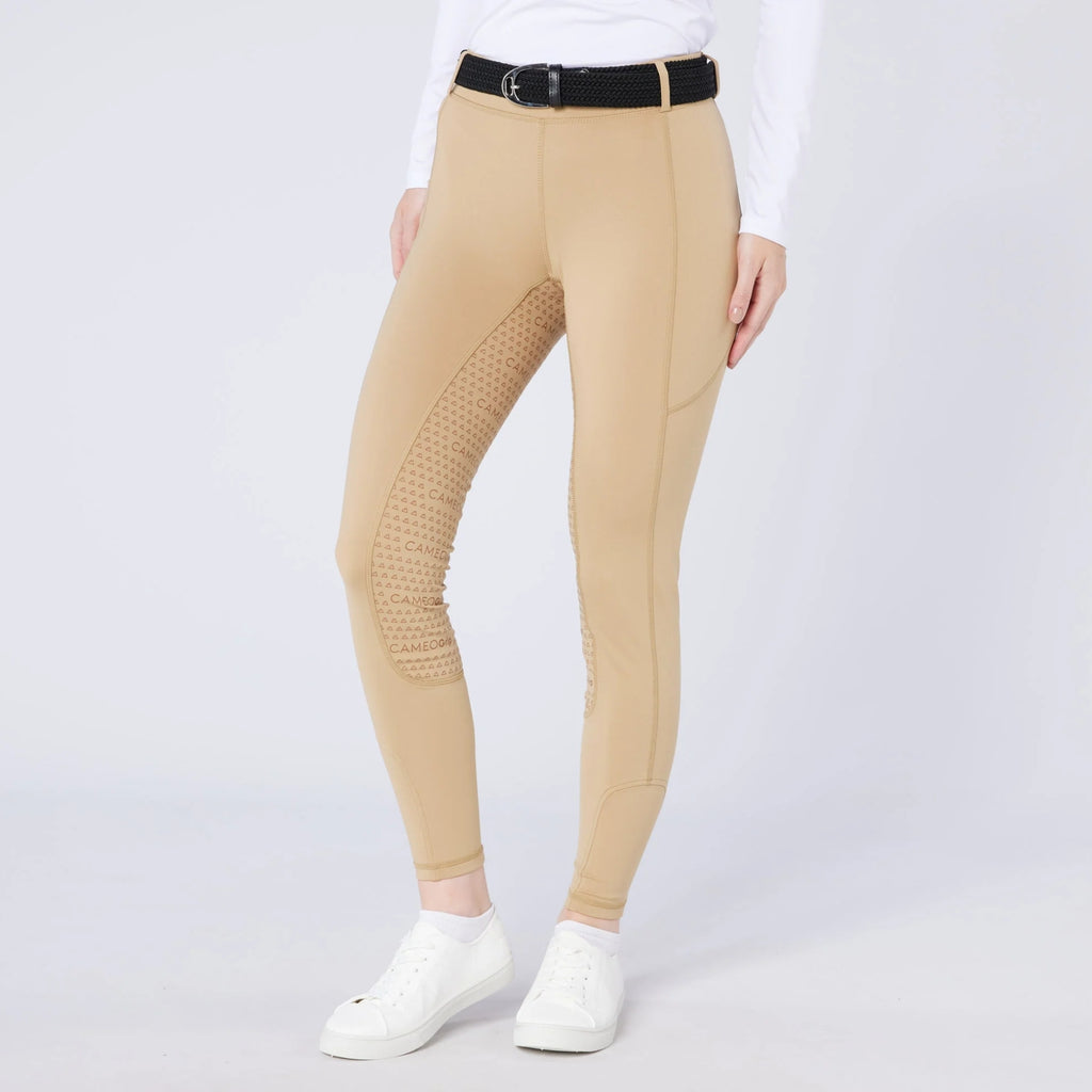Cameo Ladies ThermoDry Riding Tight - Beige