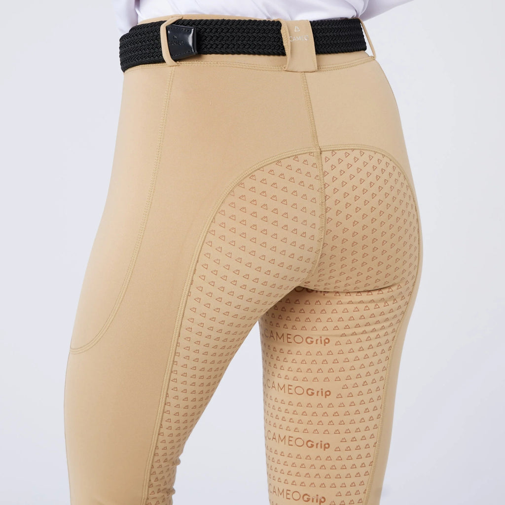 Cameo Ladies ThermoDry Riding Tight - Beige
