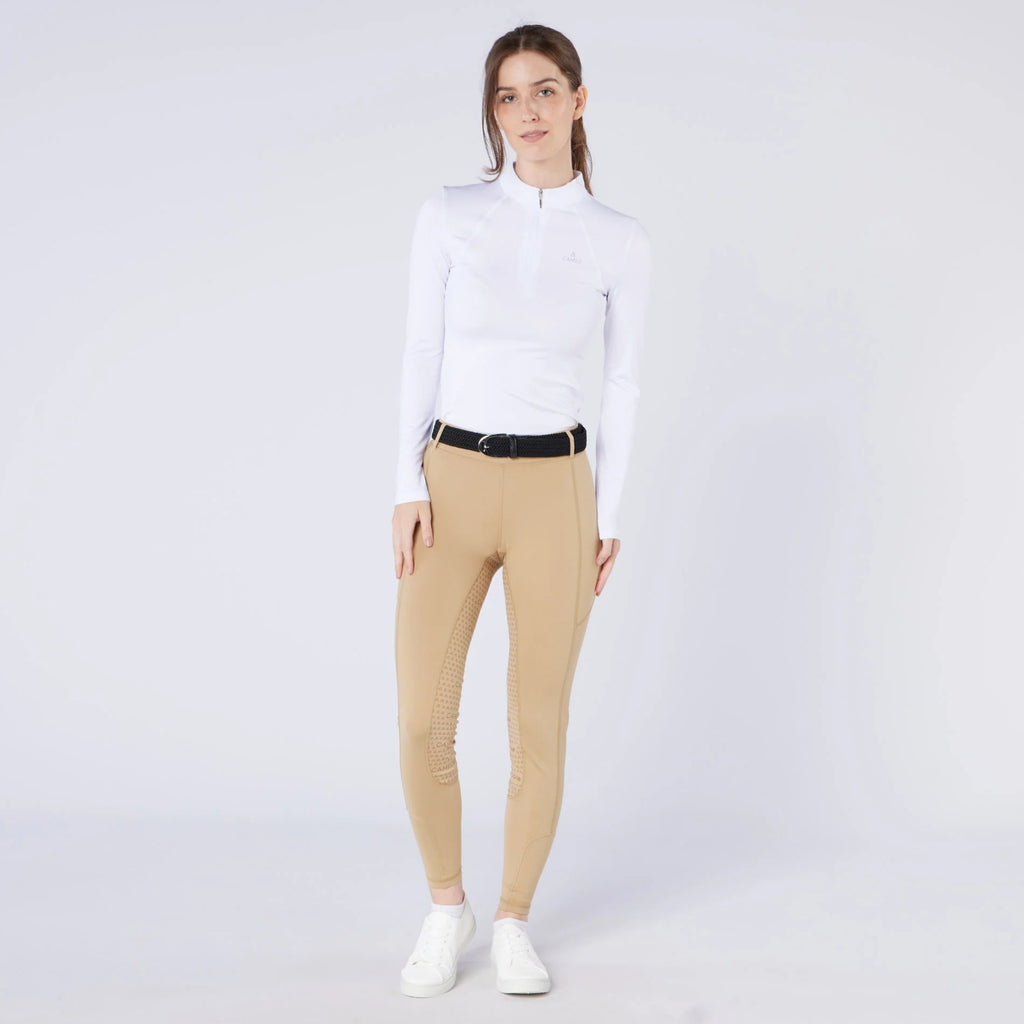 Cameo Ladies ThermoDry Riding Tight - Beige