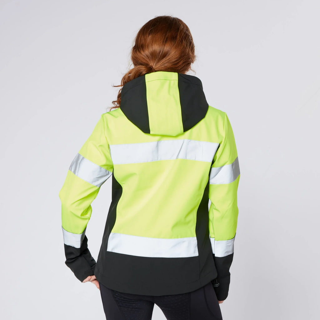 Cameo Ladies Water Repellent Hi Viz Jacket - Yellow