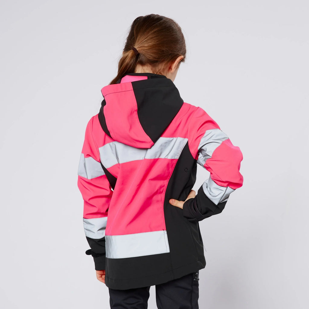 Cameo Junior Hi Viz Jacket - Pink