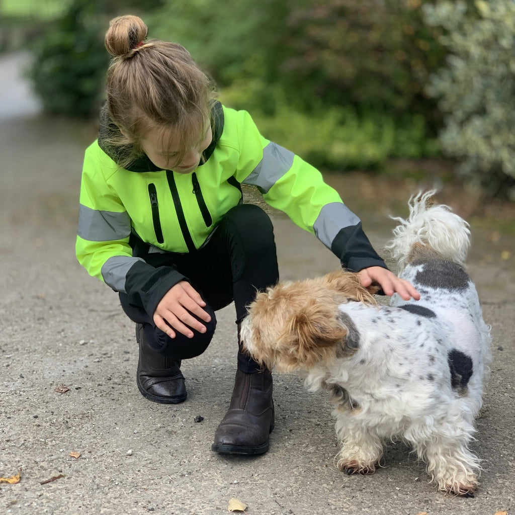 Cameo Junior Hi Viz Jacket - Yellow