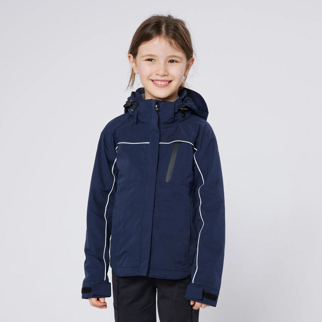 Cameo Junior Riding Jacket - Navy