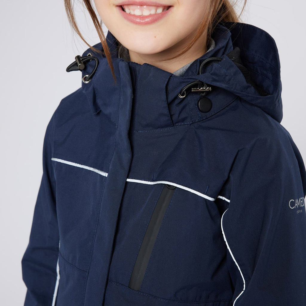 Cameo Junior Riding Jacket - Navy