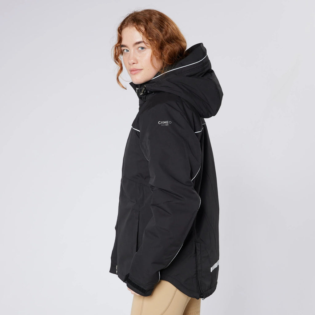 Cameo Ladies Thermo Winter Riding Jacket - Black